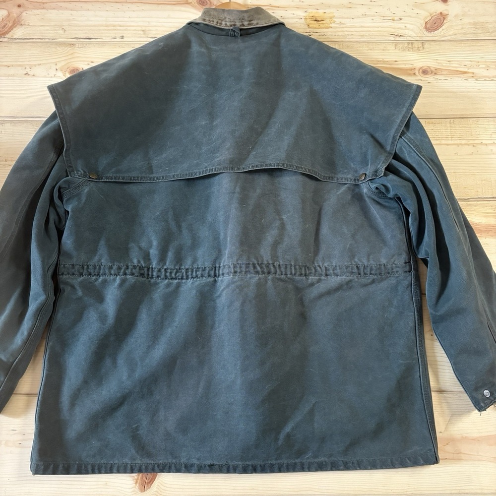 Vintage Carhartt Chore Work Jacket Coverall Full Zip Blanket Liner Large 2XL - Picture 3 of 16